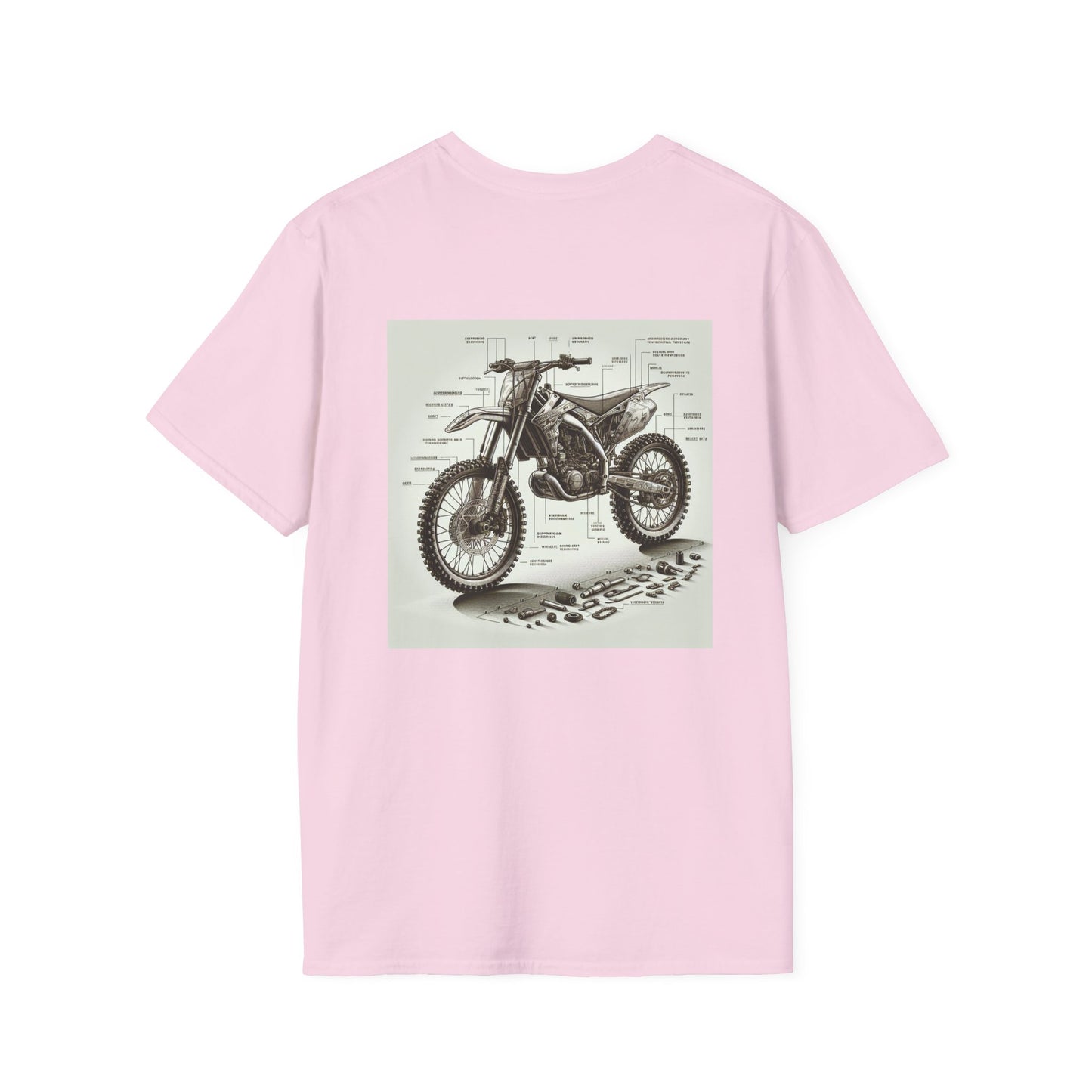 Detailed Dirt bike T-Shirt