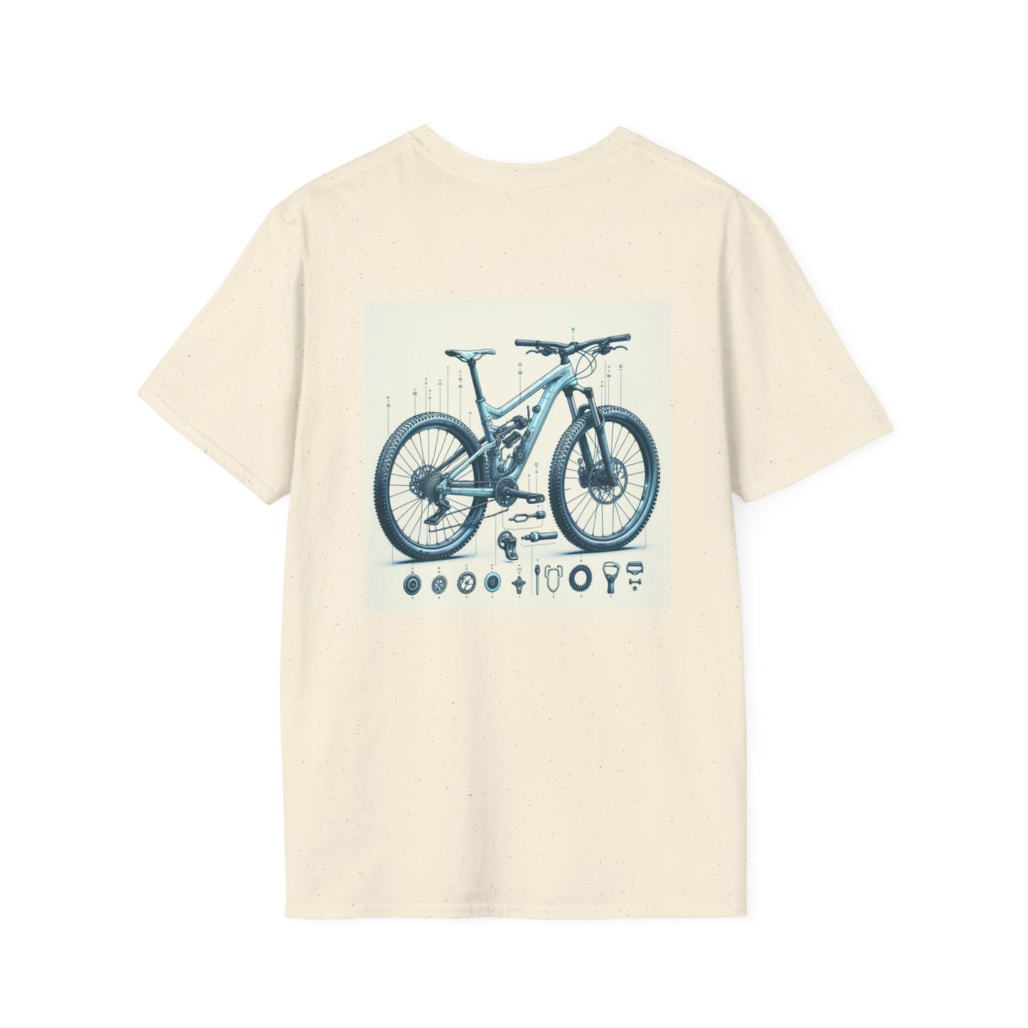 Detailed Mountain Bike T-Shirt