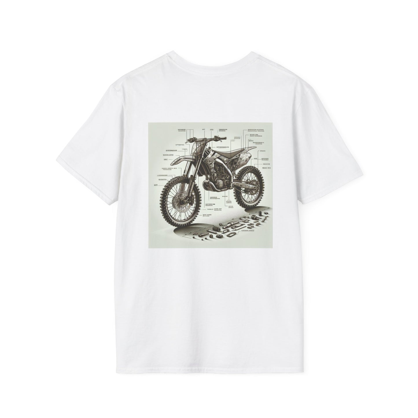 Detailed Dirt bike T-Shirt
