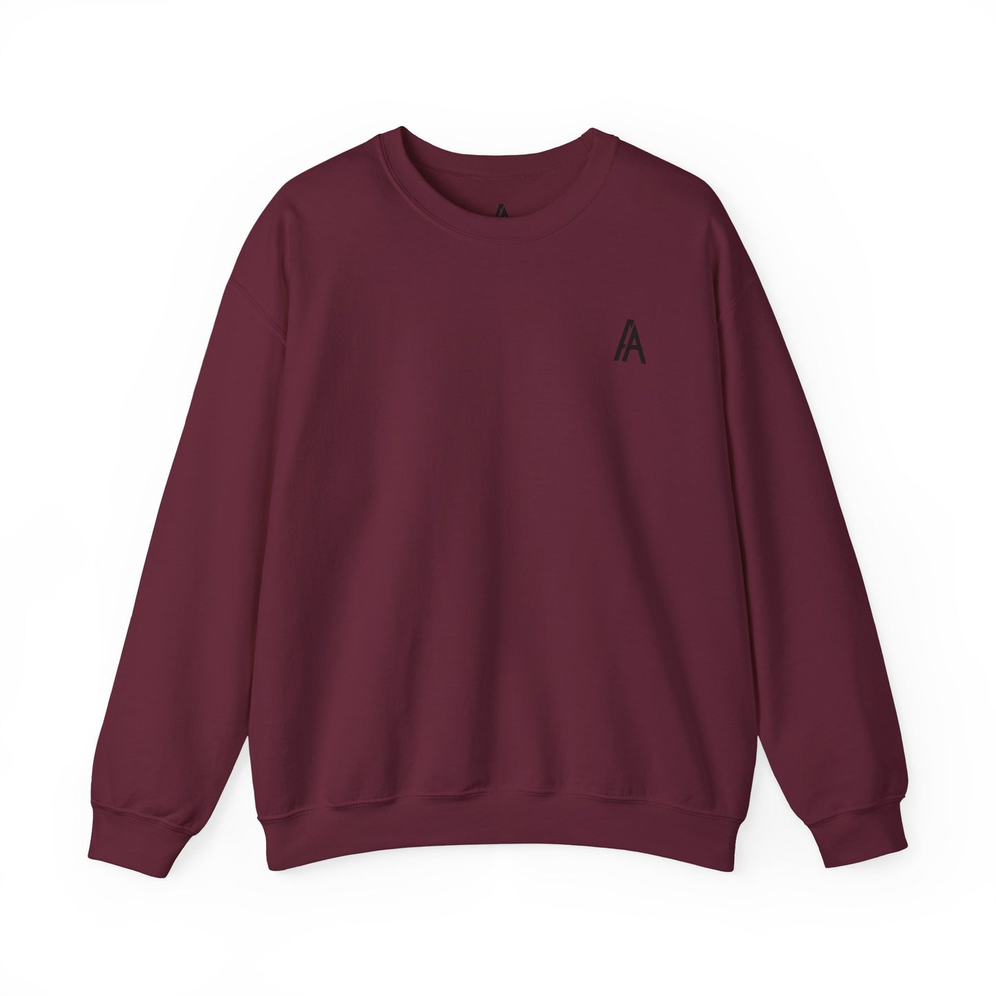Quoted “Life is 10% what happens to you and 90% how you react to it” Crewneck Sweatshirt
