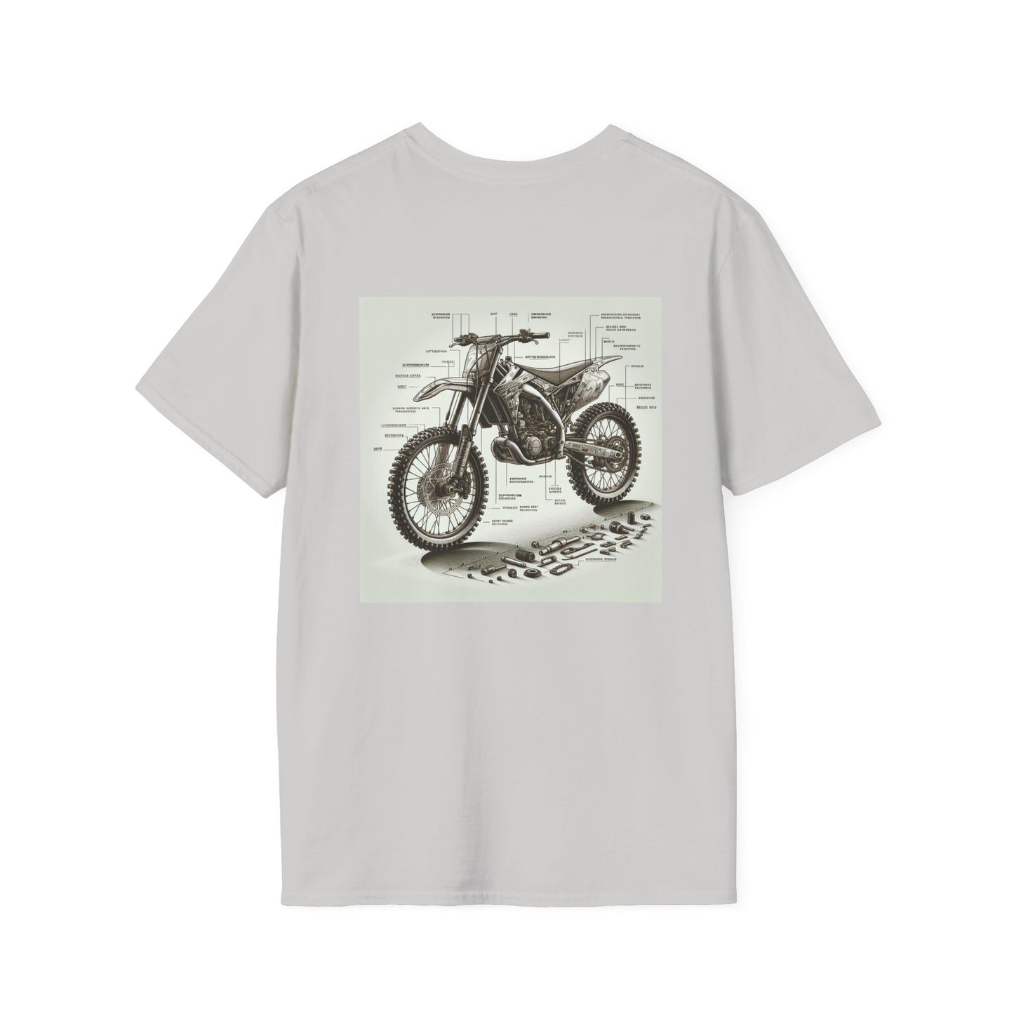 Detailed Dirt bike T-Shirt