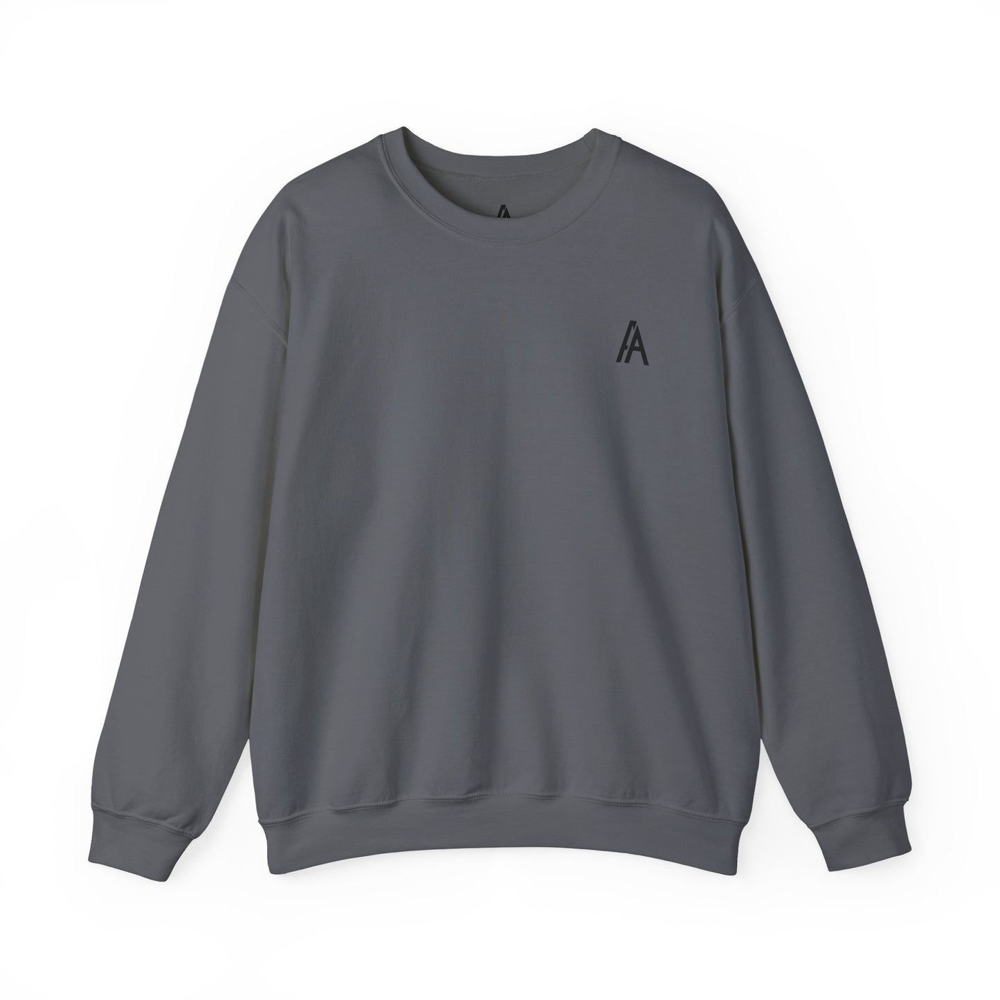 Quoted “Life is 10% what happens to you and 90% how you react to it” Crewneck Sweatshirt