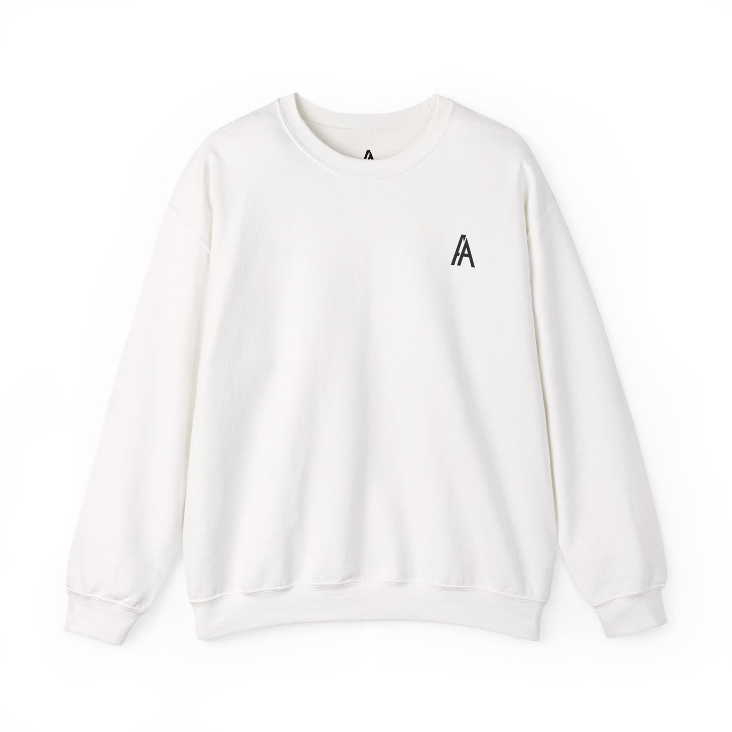 Quoted “Life is 10% what happens to you and 90% how you react to it” Crewneck Sweatshirt