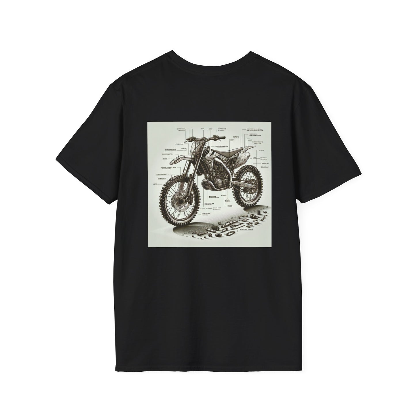 Detailed Dirt bike T-Shirt