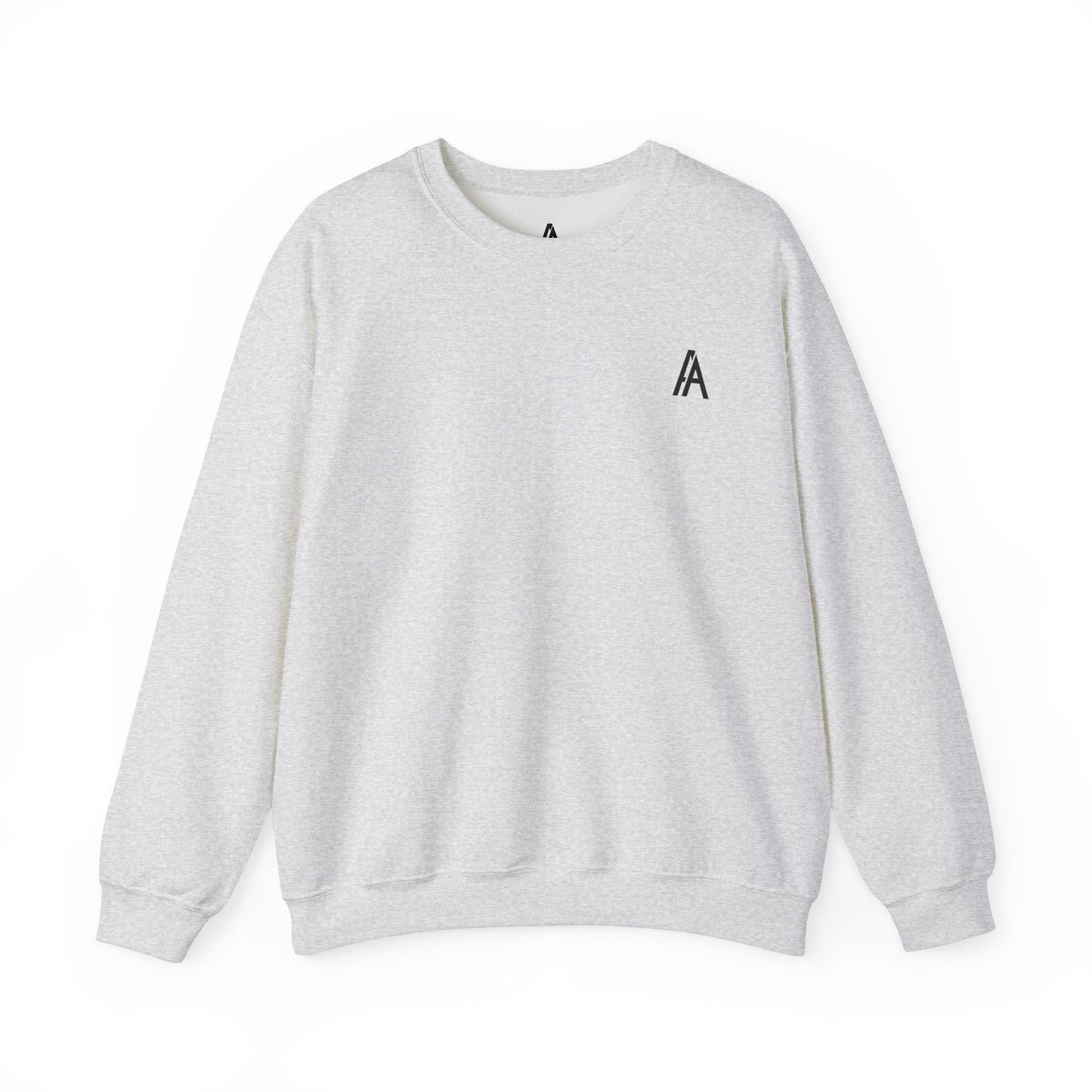 Quoted “Life is 10% what happens to you and 90% how you react to it” Crewneck Sweatshirt
