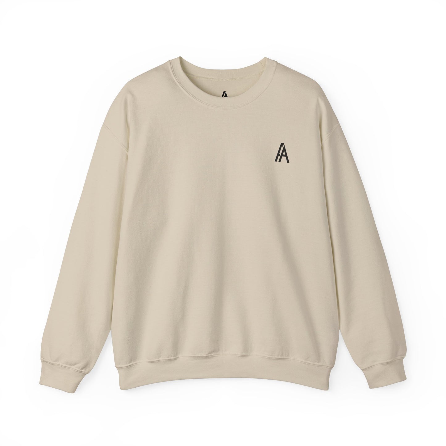 Quoted “Life is 10% what happens to you and 90% how you react to it” Crewneck Sweatshirt