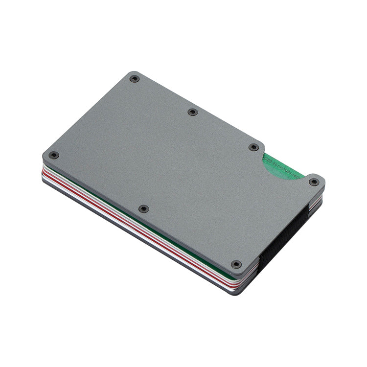 RFID Blocking Aluminum Wallet