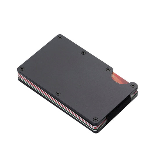 RFID Blocking Aluminum Wallet